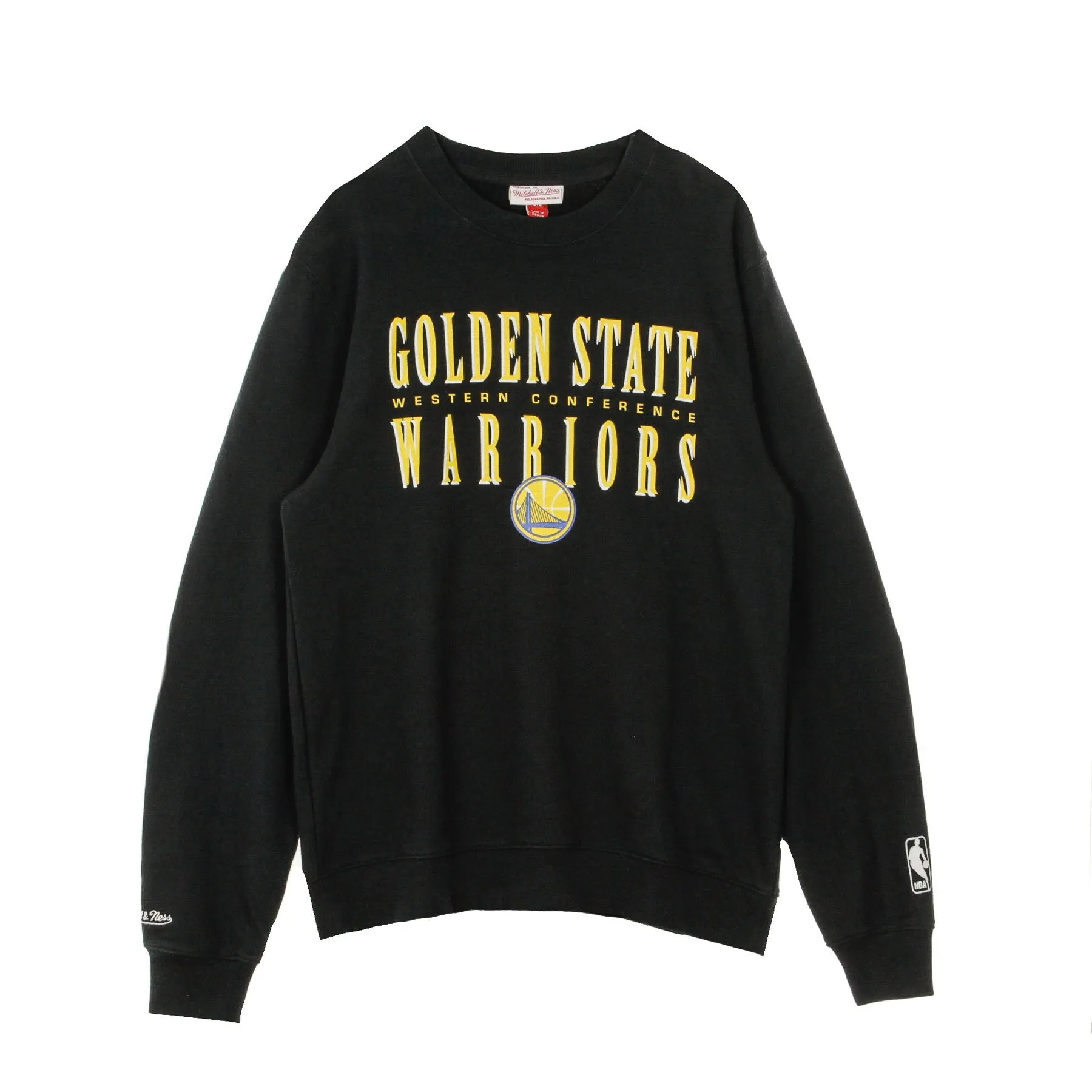 Felpa Girocollo Uomo Nba Tight Defense Crew Golwar Black