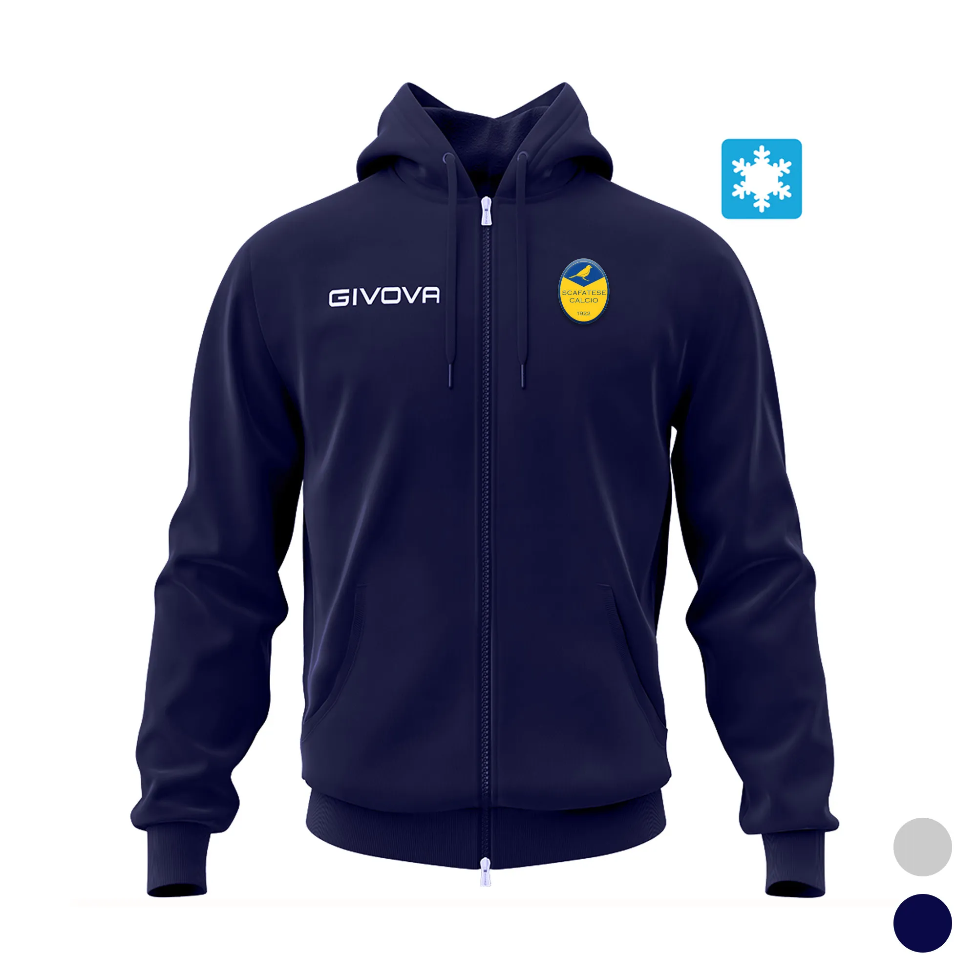 Felpa King Fullzip – SCAFATESE CALCIO 1922