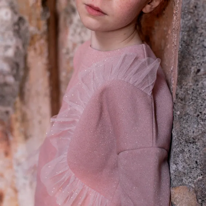 FELPA LUREX CON FRAPPE GLITTER