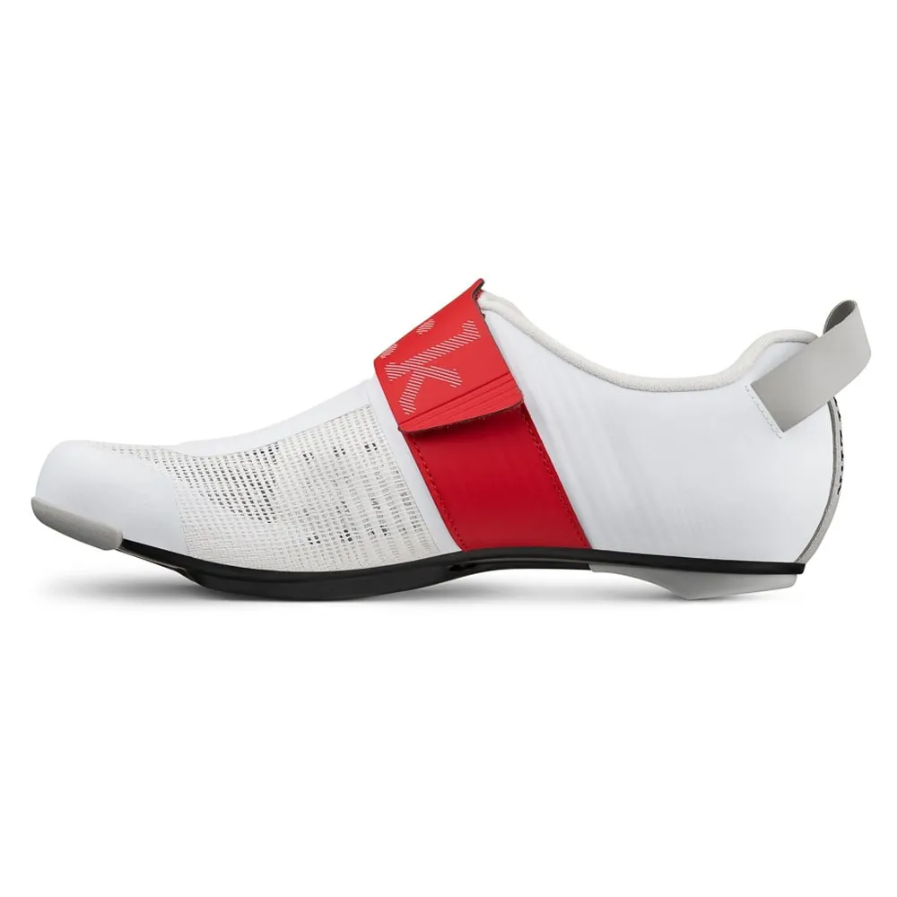 Fizik Hydra Aeroweave Carbon Bianco Rosso Blu - Scarpe Ciclismo Uomo