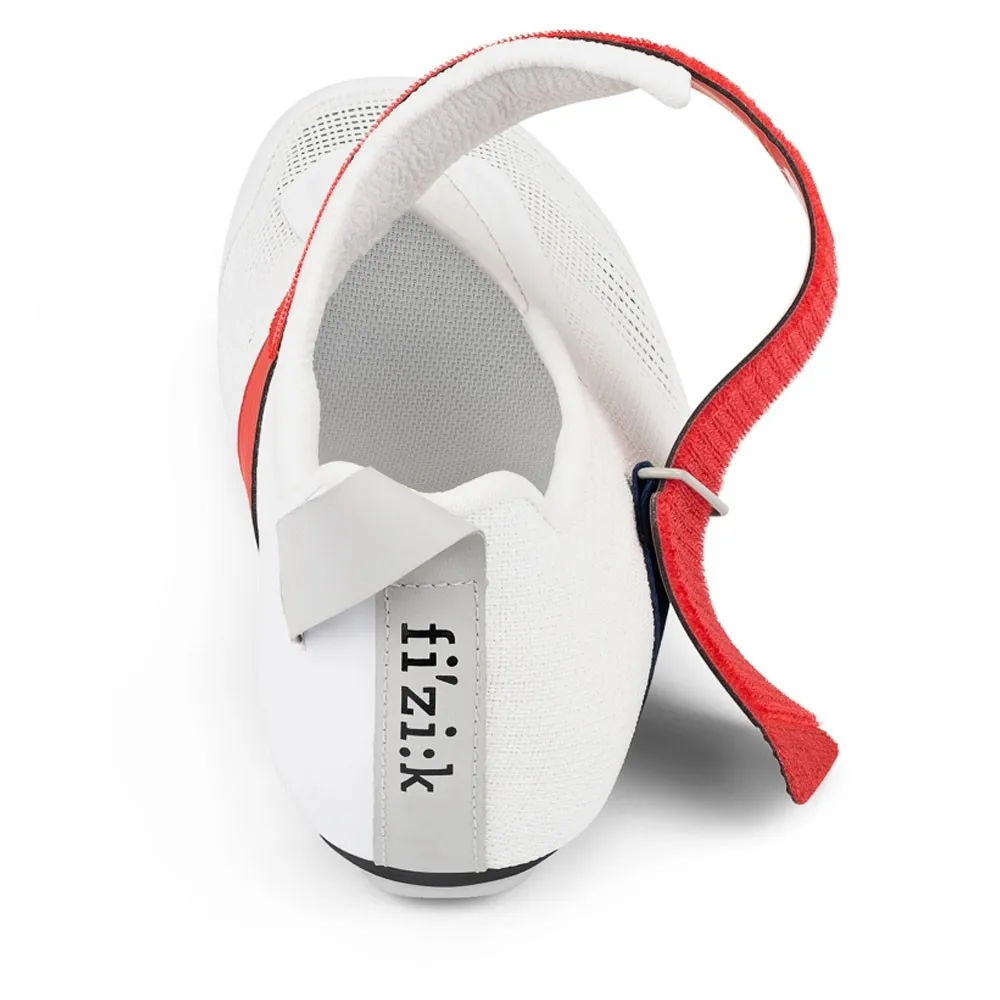 Fizik Hydra Aeroweave Carbon Bianco Rosso Blu - Scarpe Ciclismo Uomo