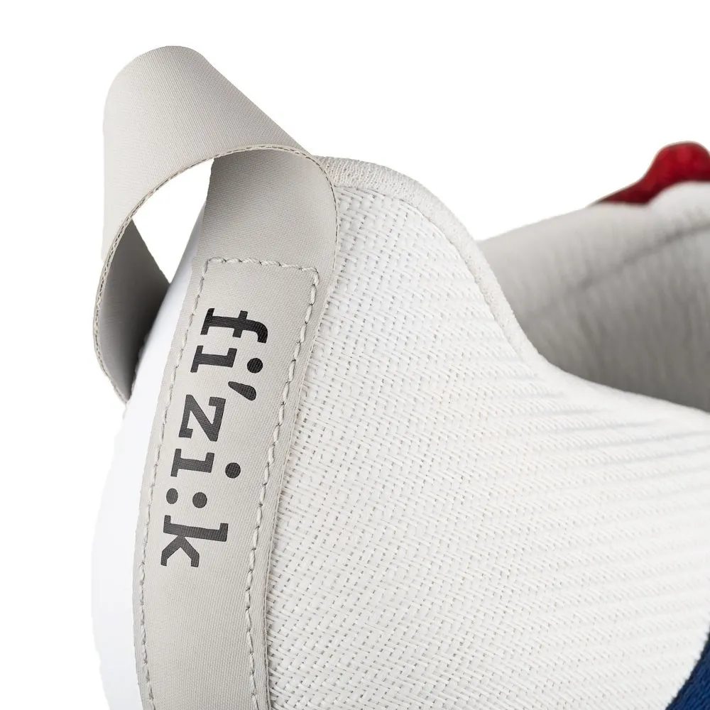 Fizik Hydra Aeroweave Carbon Bianco Rosso Blu - Scarpe Ciclismo Uomo