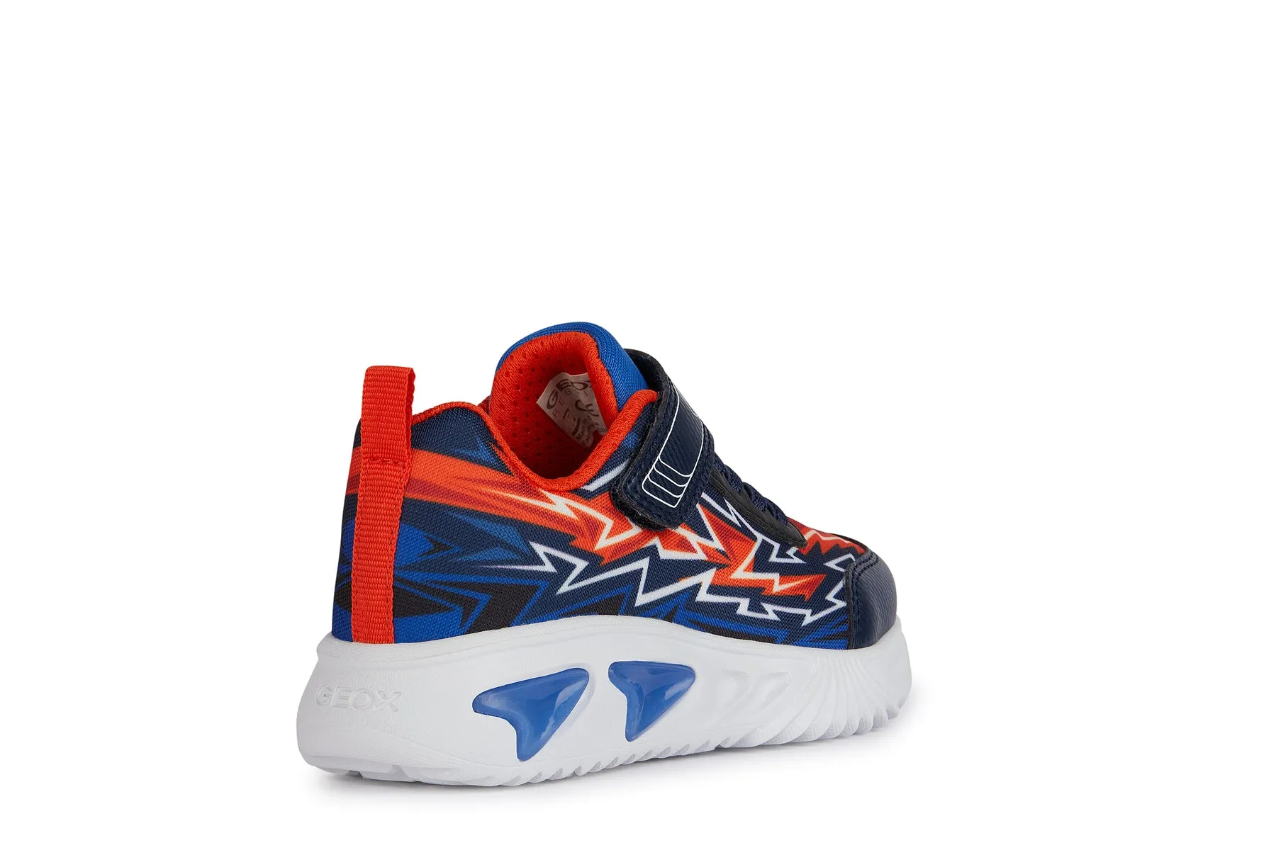 GEOX Sneaker Con Strappo Bambino - J45DZB02ACE NAVY/RED  