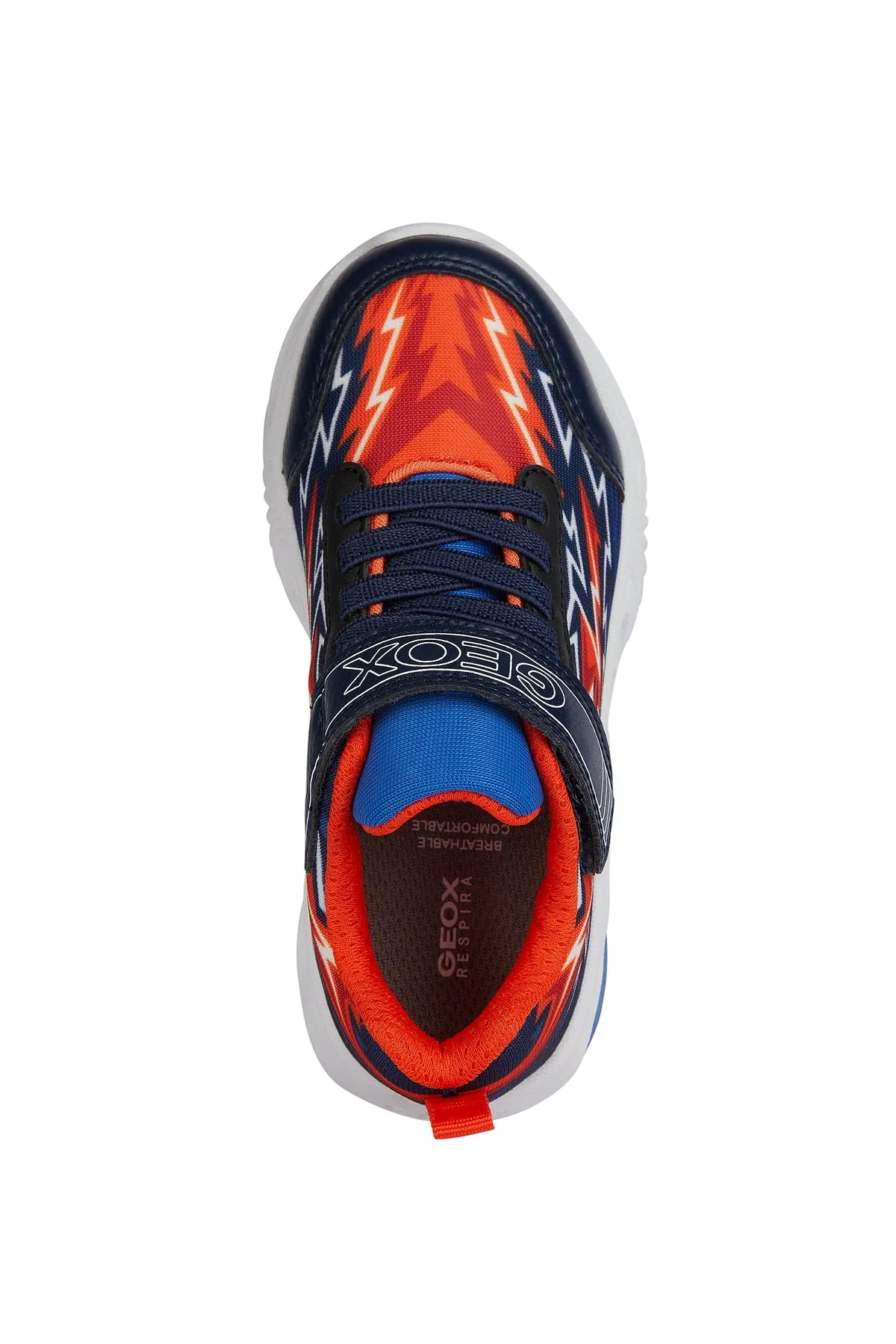GEOX Sneaker Con Strappo Bambino - J45DZB02ACE NAVY/RED  