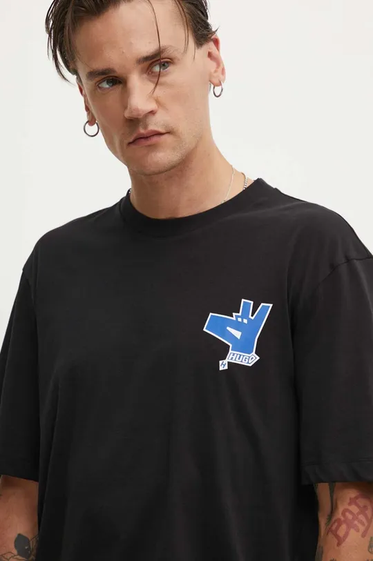 Hugo Blue t-shirt in cotone