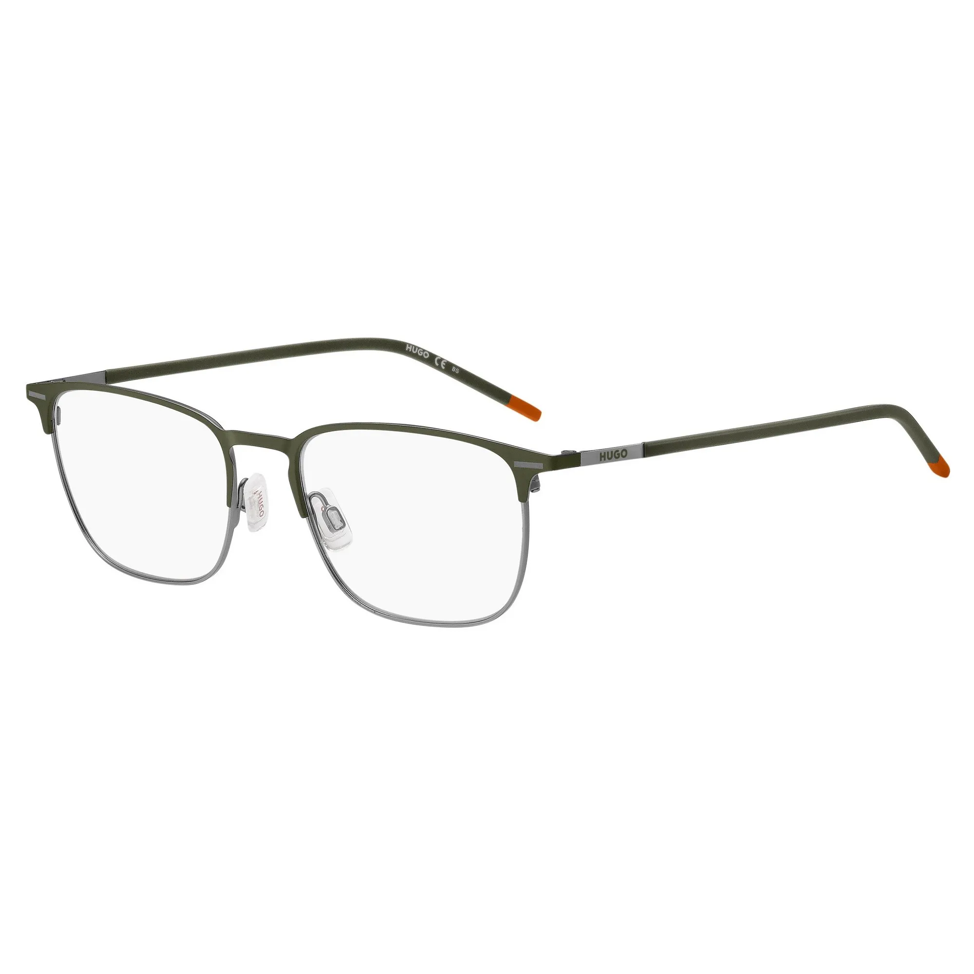   Hugo Boss HG 1235 - R2Z Rutenio Verde | Occhiale Da Vista Uomo 