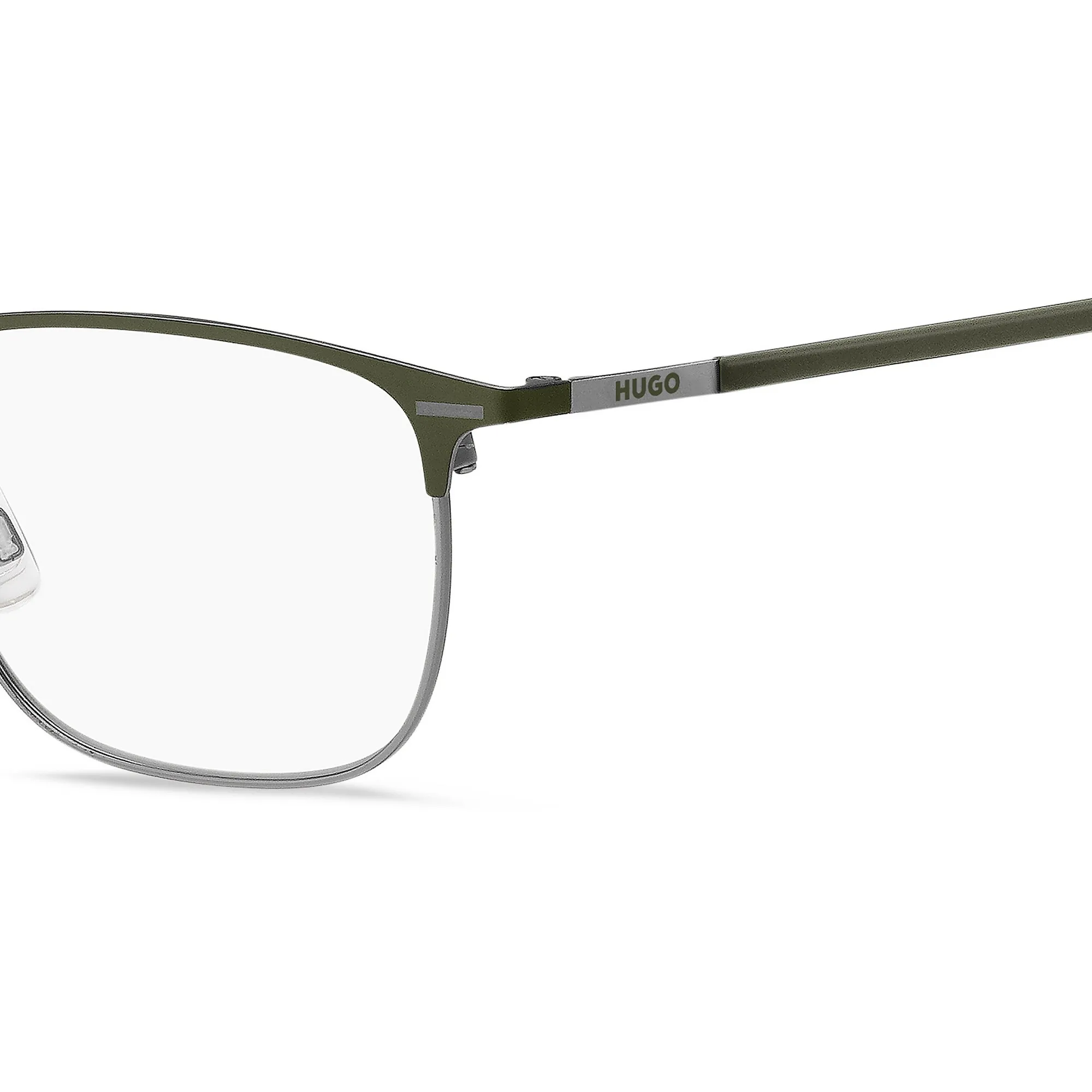   Hugo Boss HG 1235 - R2Z Rutenio Verde | Occhiale Da Vista Uomo 