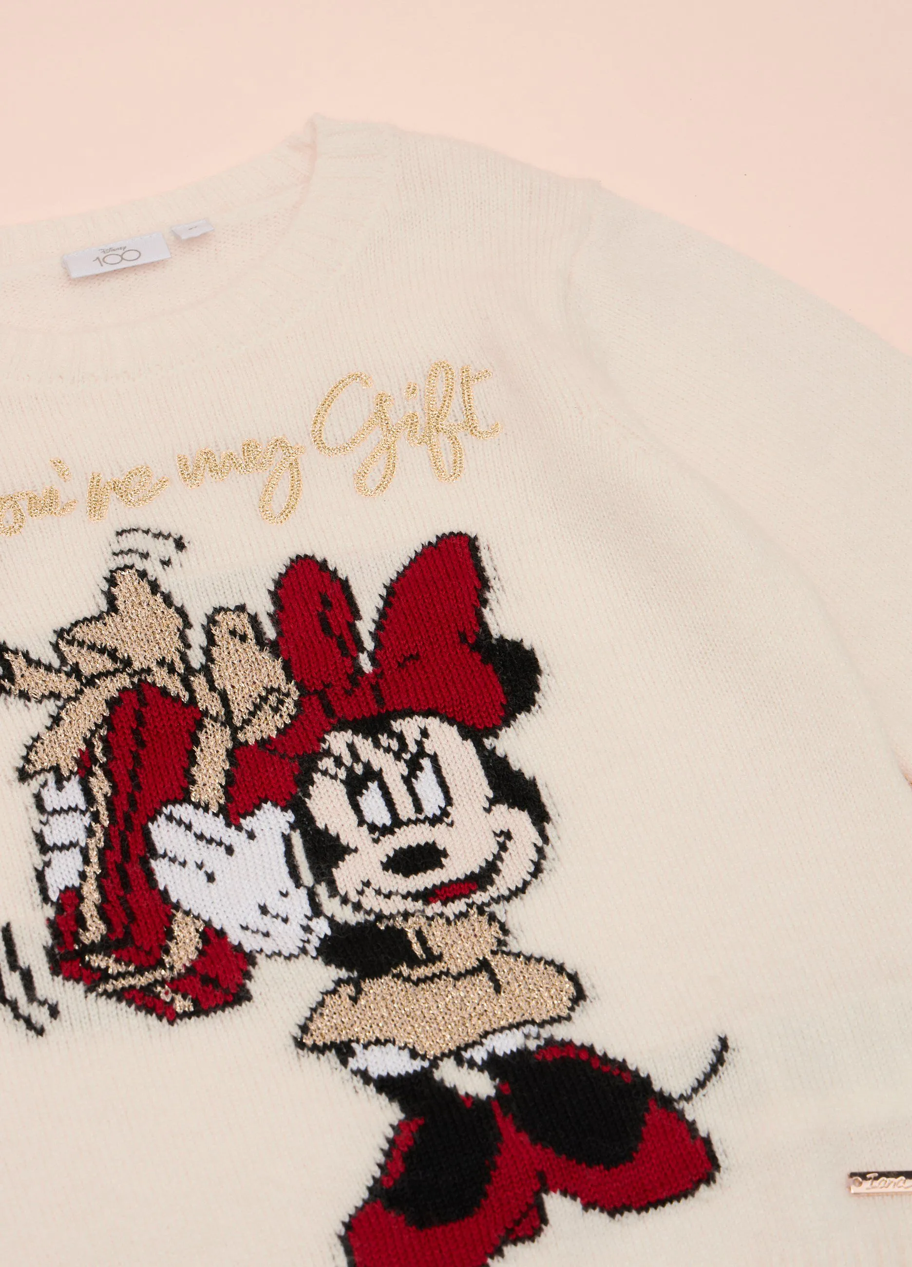 IANA  Tricot a girocollo in misto lana IANA bambina