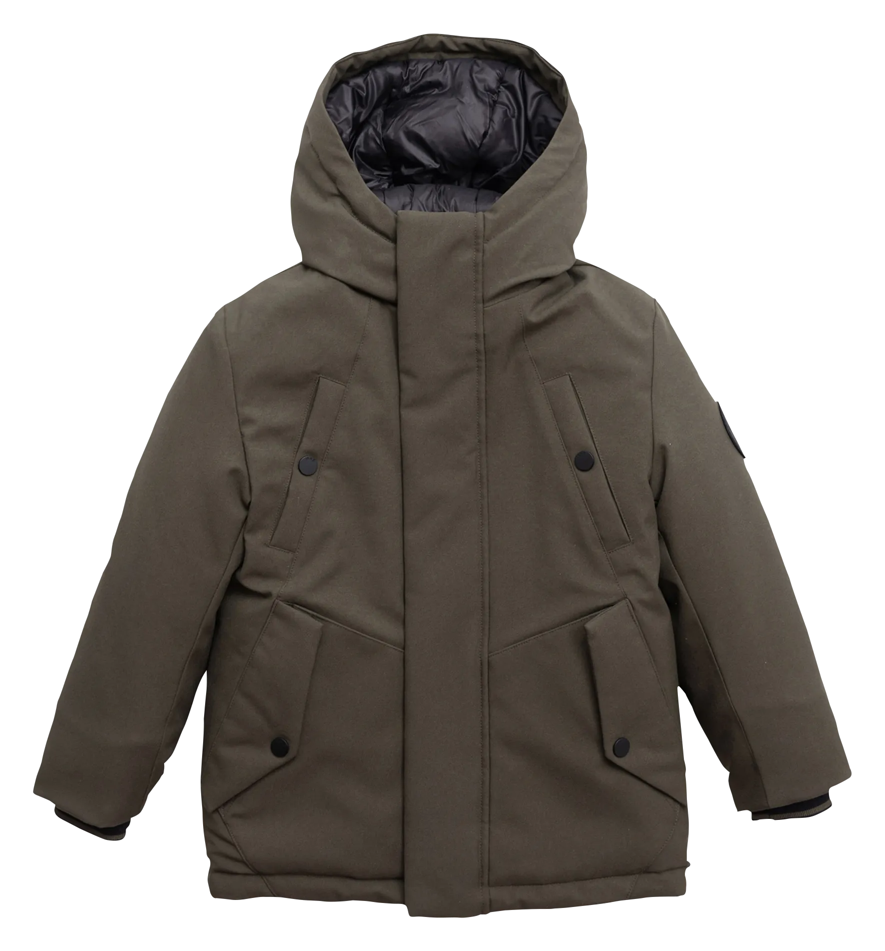  IKKS JUNIOR   Parka due-in-uno trapuntata | Kaki