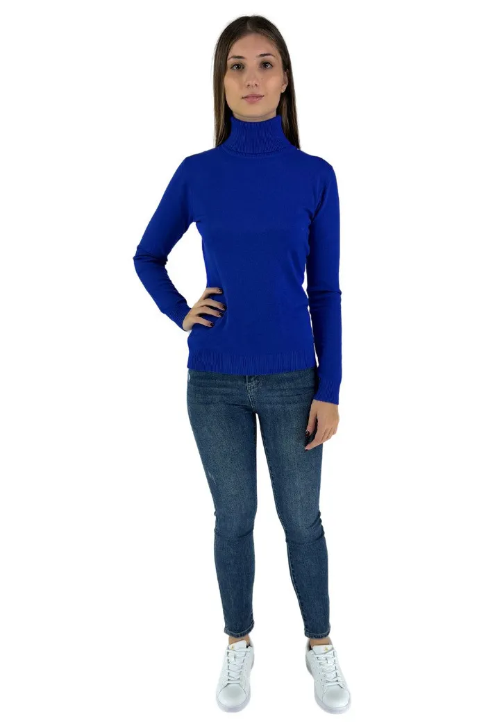 Influencer dolcevita basic in misto viscosa j6844