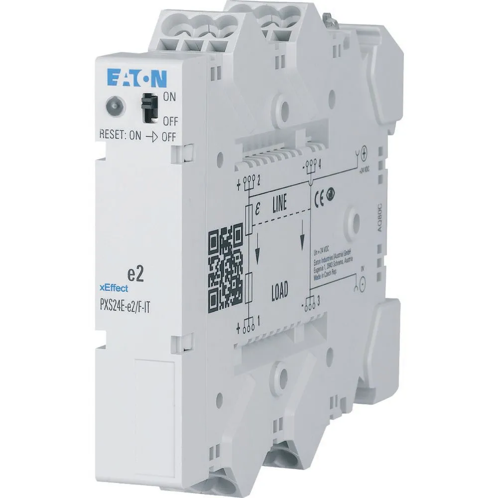 Interruttore di sicurezza elettronico Eaton, 4A, 24V, 1 canale, Guida DIN, Eaton Moeller Series