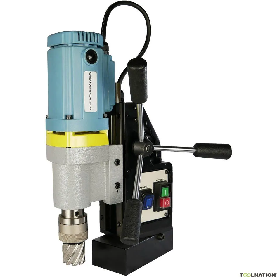 Jepson 490140S Magpro 40/1S Kompakt Foratrice magnetica con base girevole