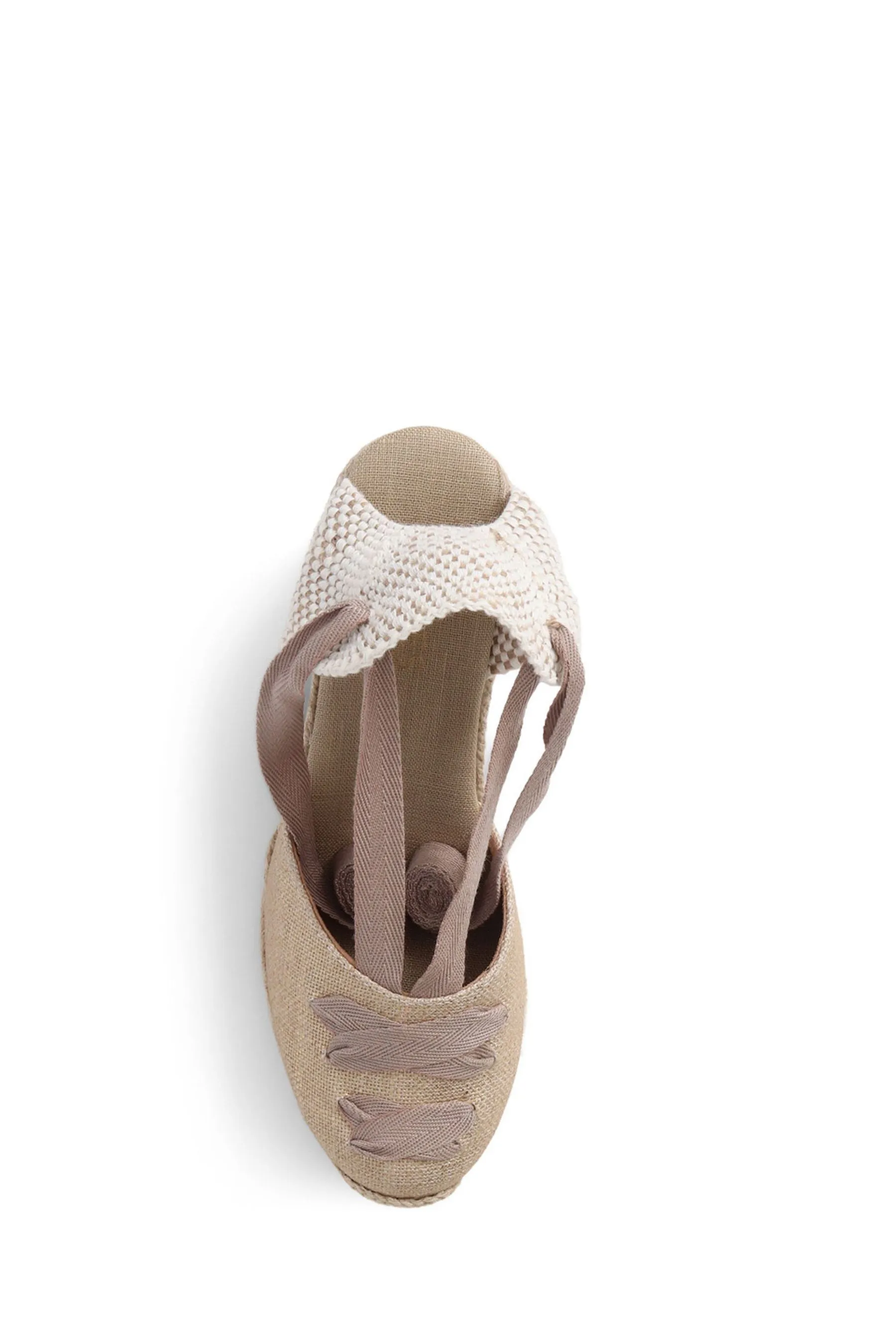 Jones Bootmaker - Rosabelle - Espadrillas Pizzo a fiori    