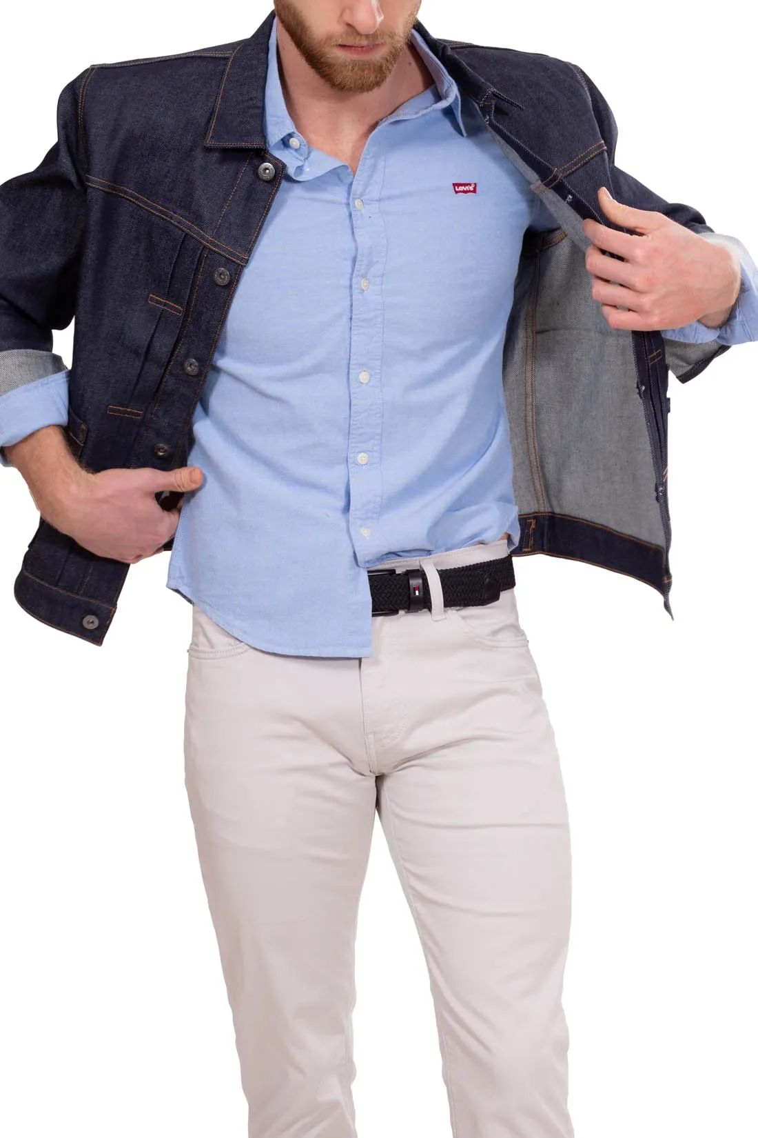 LEVI'S Camicia uomo slim con logo