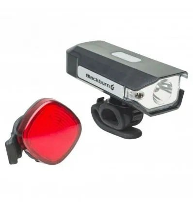 Luce per bicicletta Blackburn Set di luci 300-30 Lumen (nero)