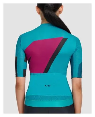 Maglia Maap Emerge Ultralight Pro Donna Ocean Blue a manica corta