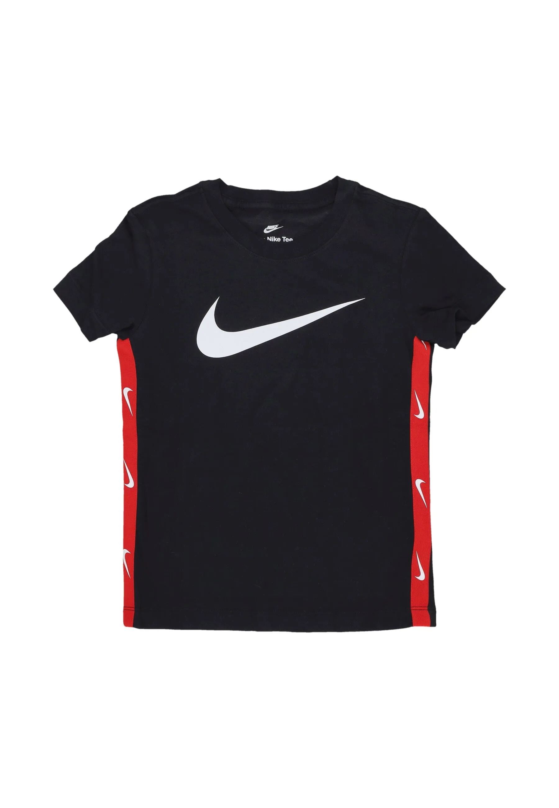 Maglietta Ragazzo Sportswear Club+ Poly Tee Black