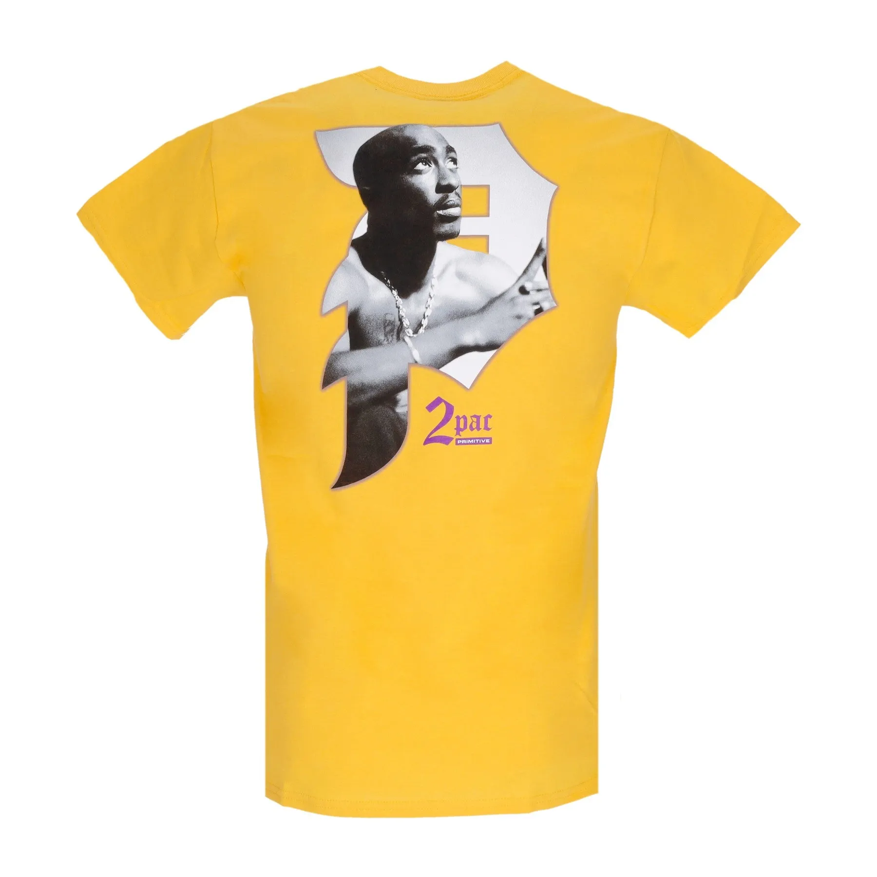 Maglietta Uomo Praise Tee X Tupac Gold
