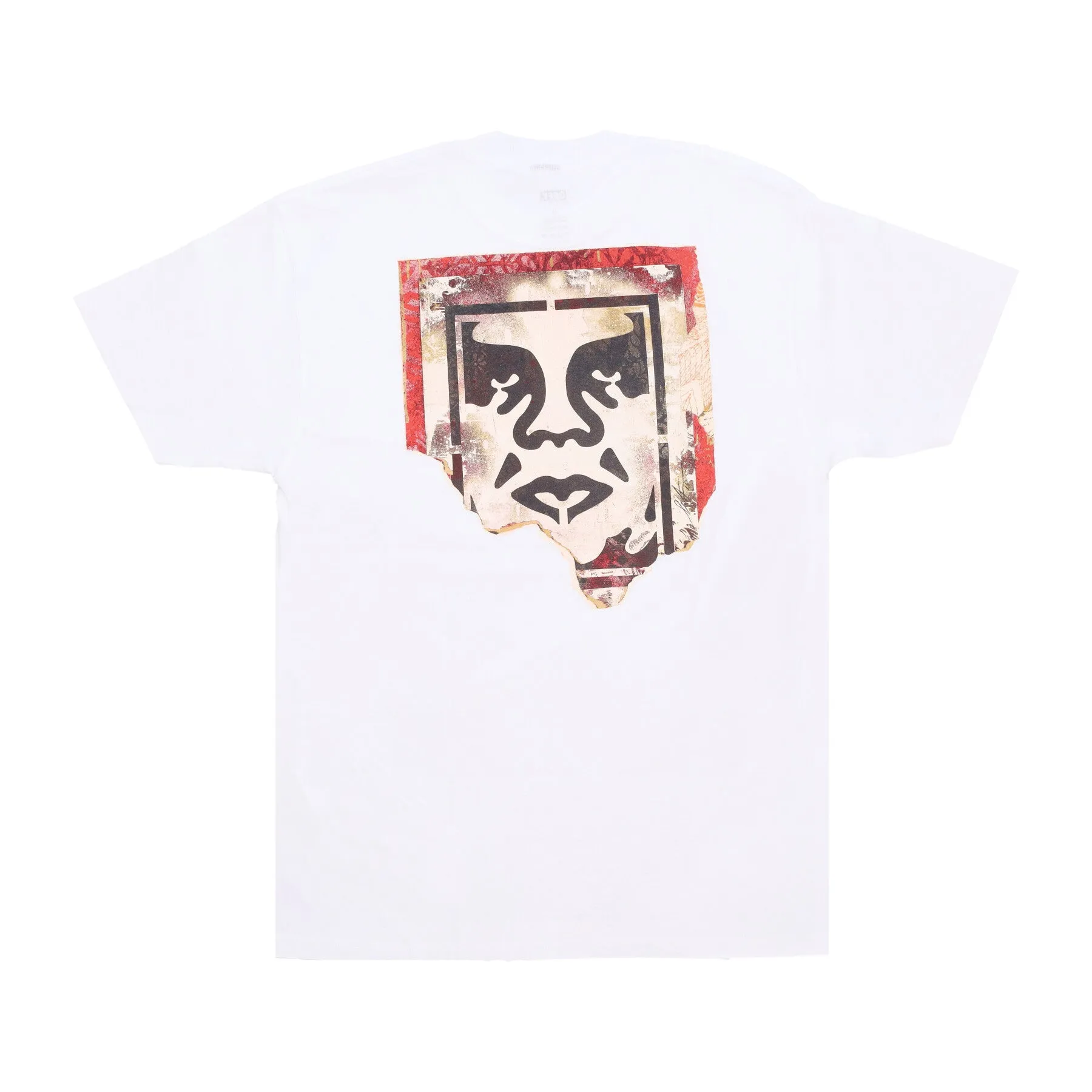 Maglietta Uomo Ripped Icon Classic Tee White