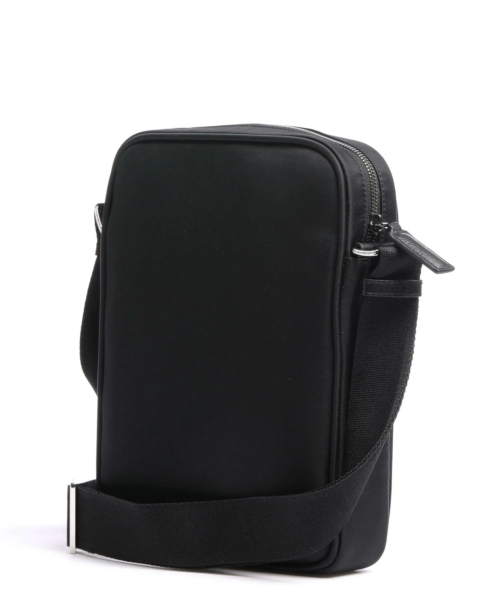  Mandarina Duck Eco Times Borsa a tracolla poliestere riciclato nero  
