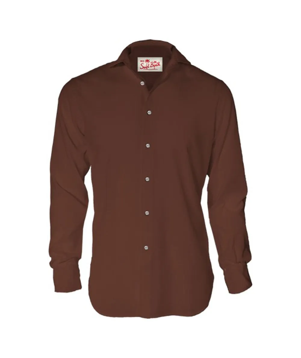 MC2 SAINT BARTH UOMO--Camicia in lino