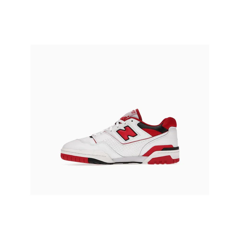 NEW BALANCE - 550 - BIANCO-ROSSO - UNISEX - BB550SE1