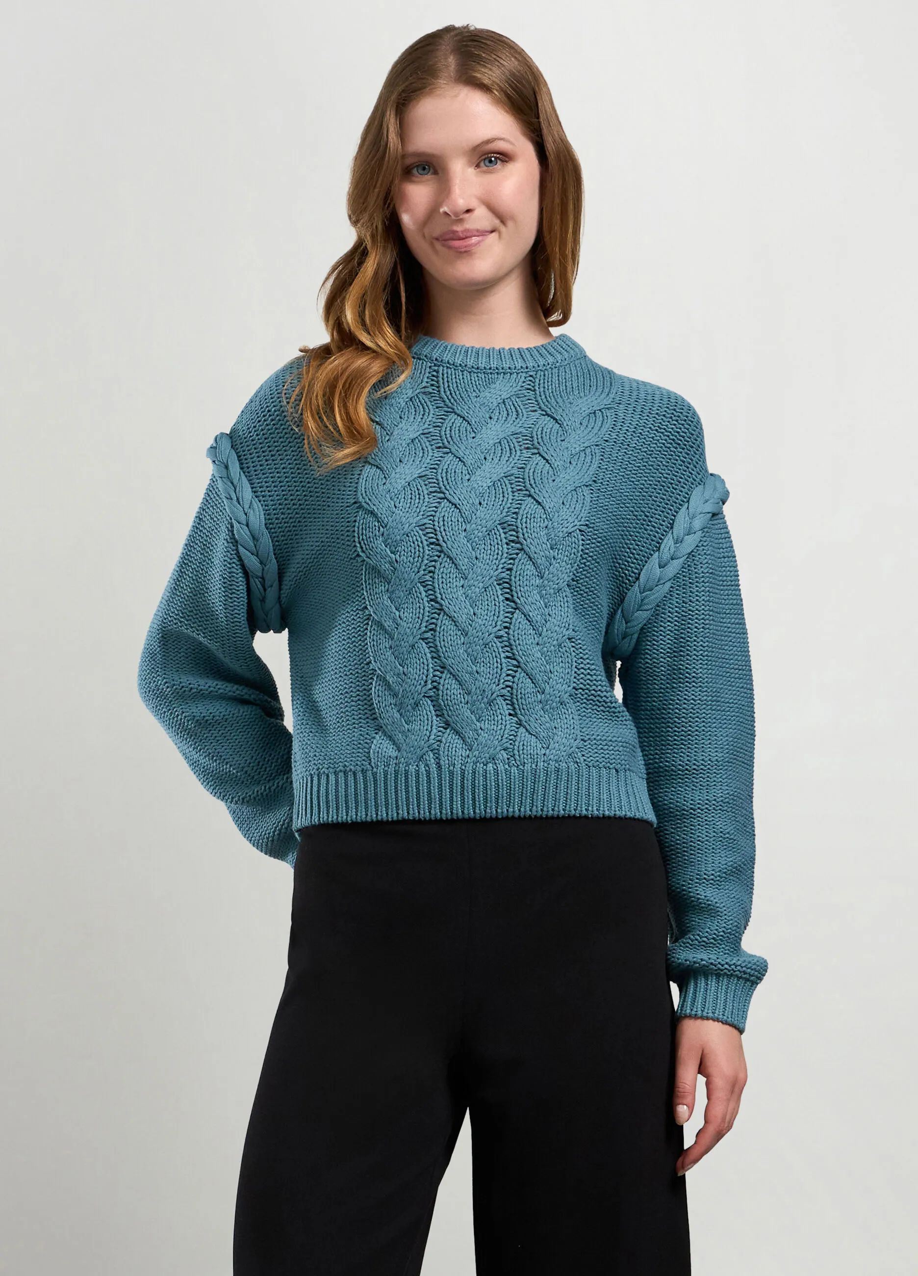 NICE & CHIC  Tricot misto cotone donna