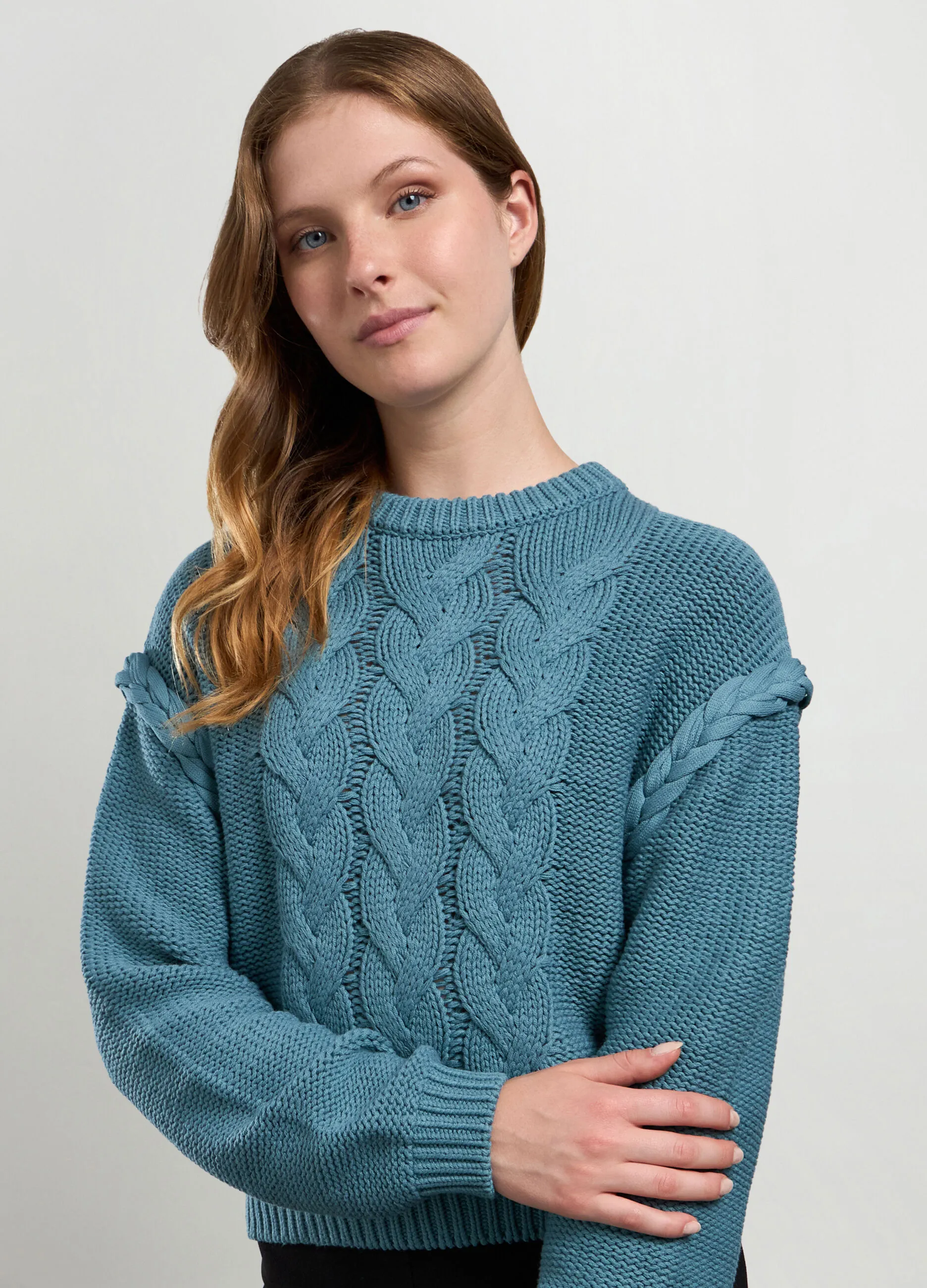 NICE & CHIC  Tricot misto cotone donna
