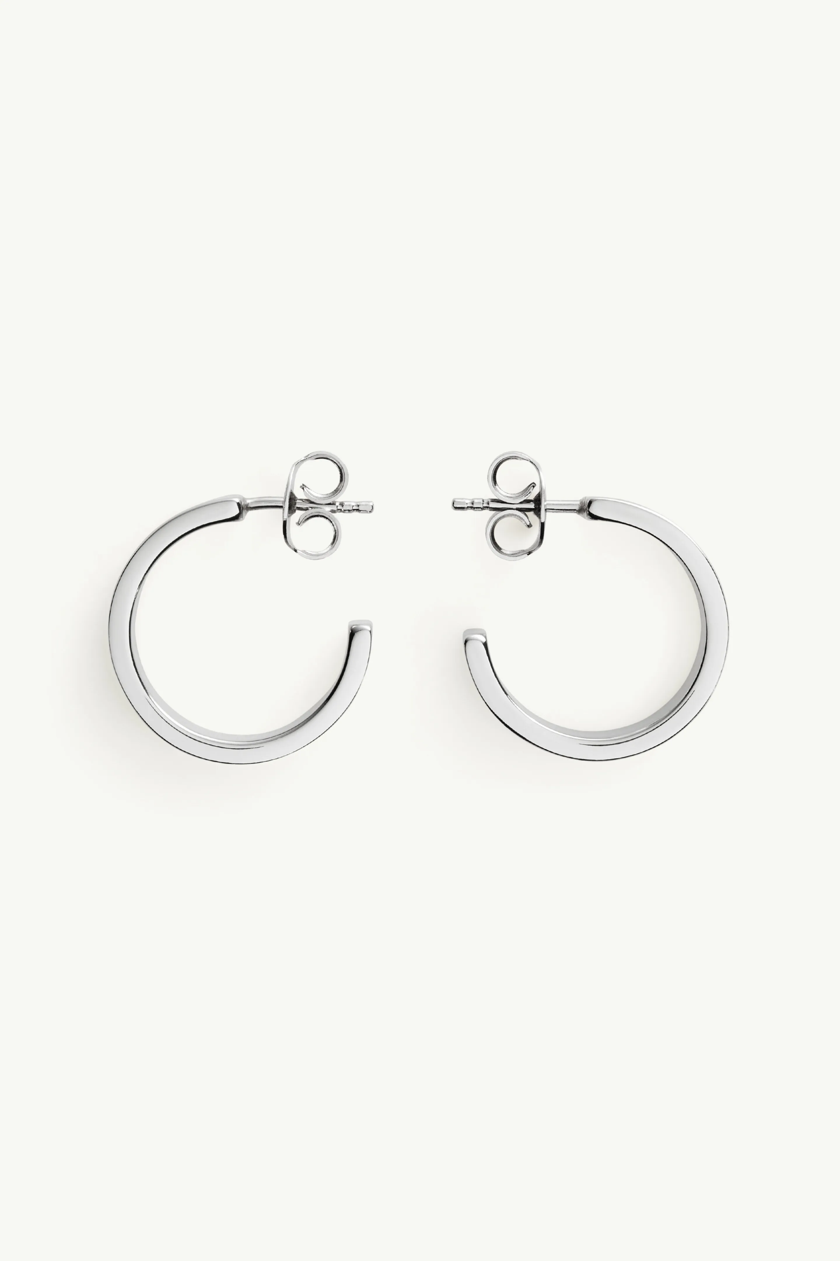 Orecchini a cerchio con numeric signature