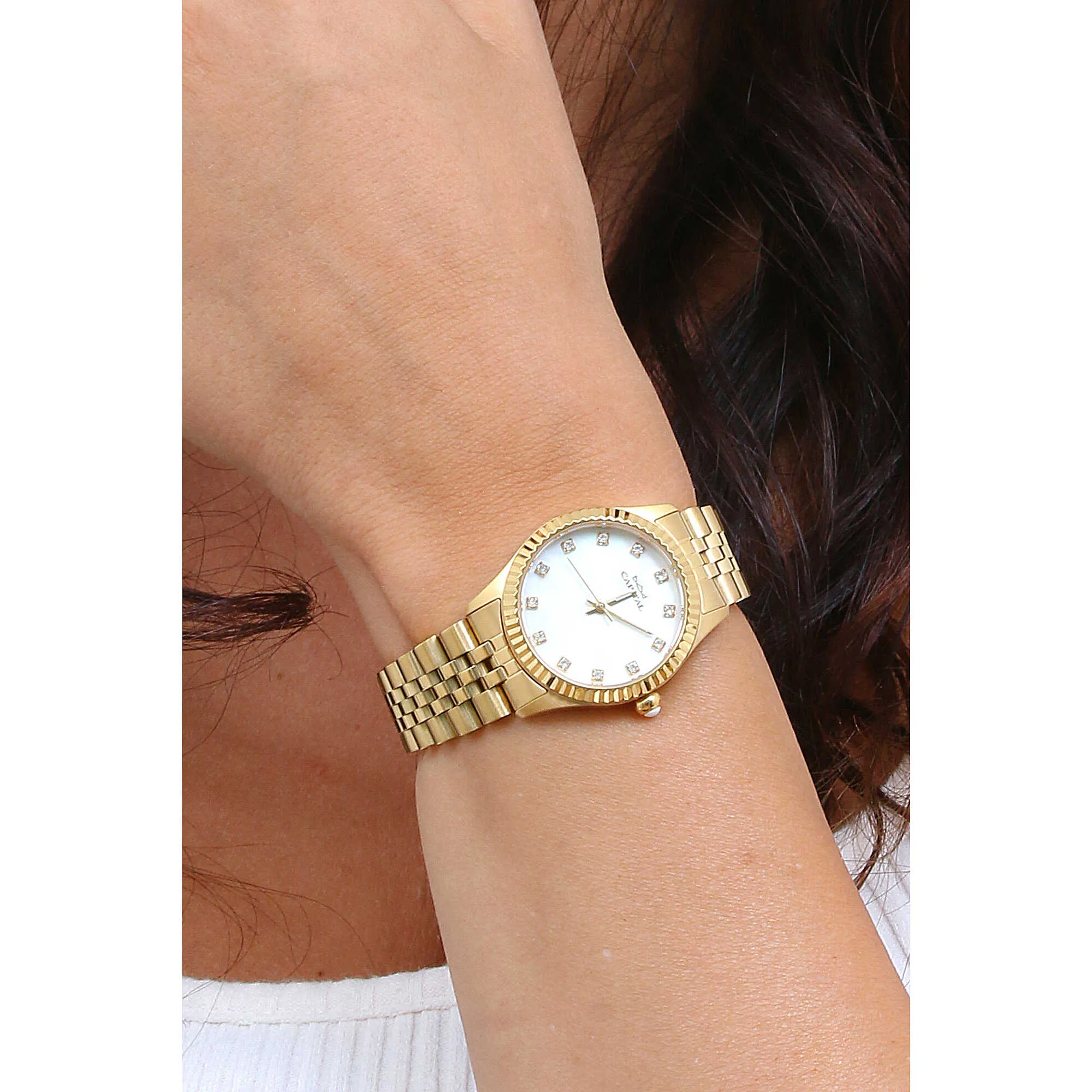 orologio al quarzo Capital donna Paris