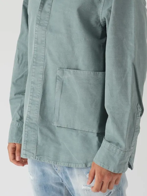 Overshirt uomo Nine in the Morning Liam in cotone Carta Da Zucchero