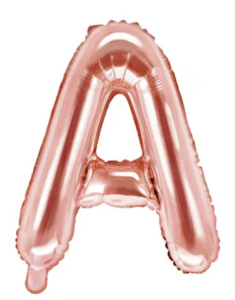 Palloncino A rosa metallizzato 35cm