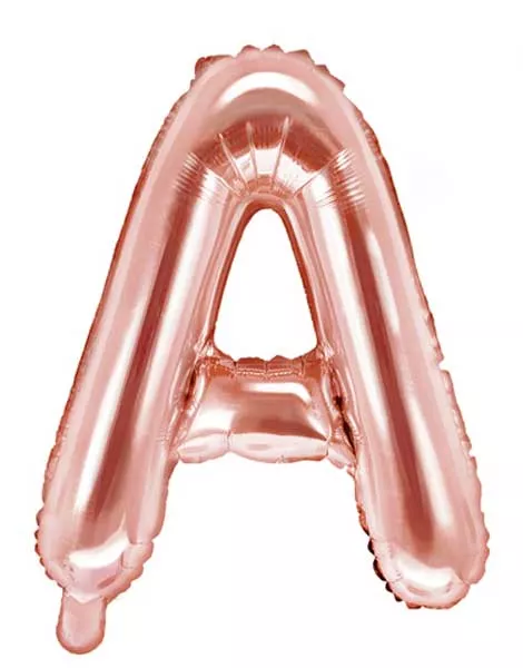 Palloncino A rosa metallizzato 35cm