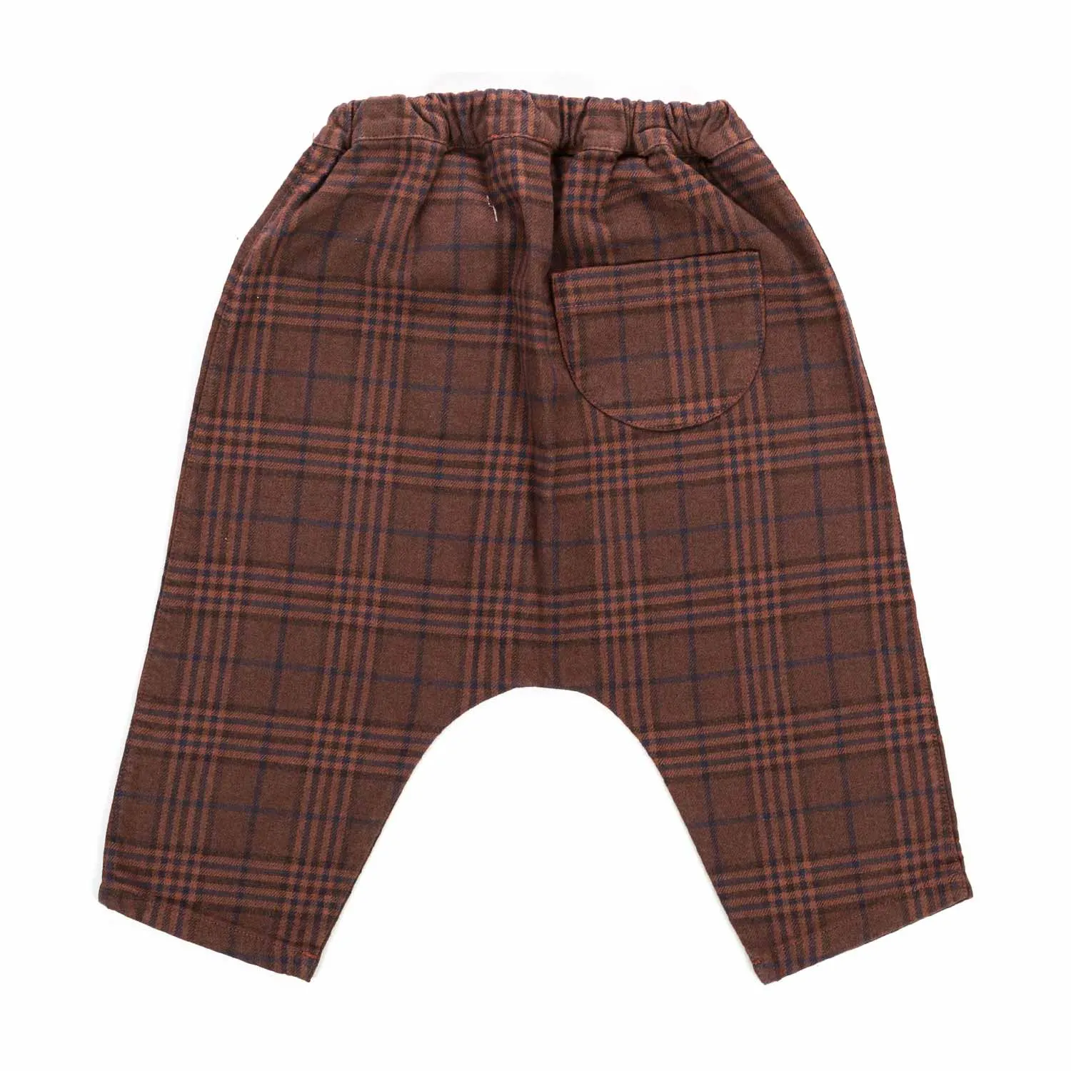 Pantalone A Quadri Neonato