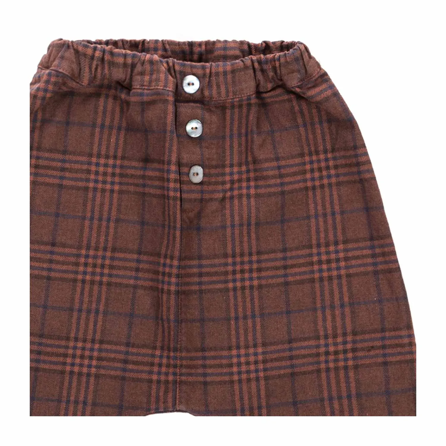 Pantalone A Quadri Neonato