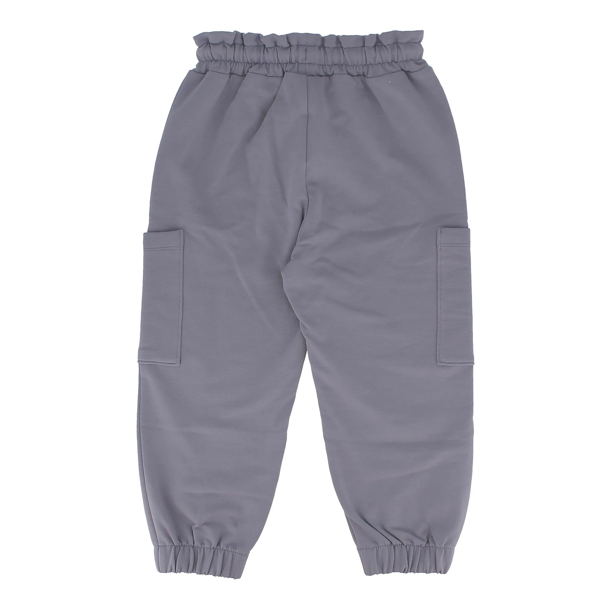 Pantalone in felpa da bambina, viola            