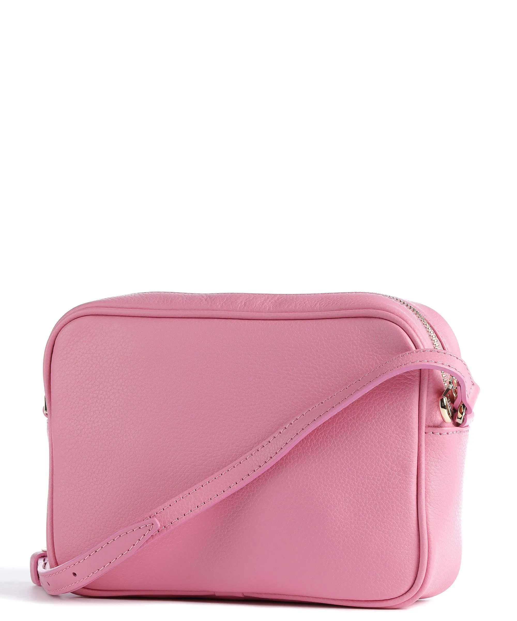  Patrizia Pepe Borsa a tracolla pelle di vitello grana rosa  