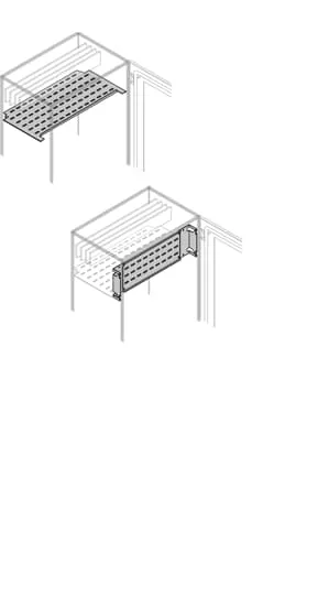 Piastra ABB PRVS per Schede modulari - System Pro E Power, 602 x 198 x 22mm