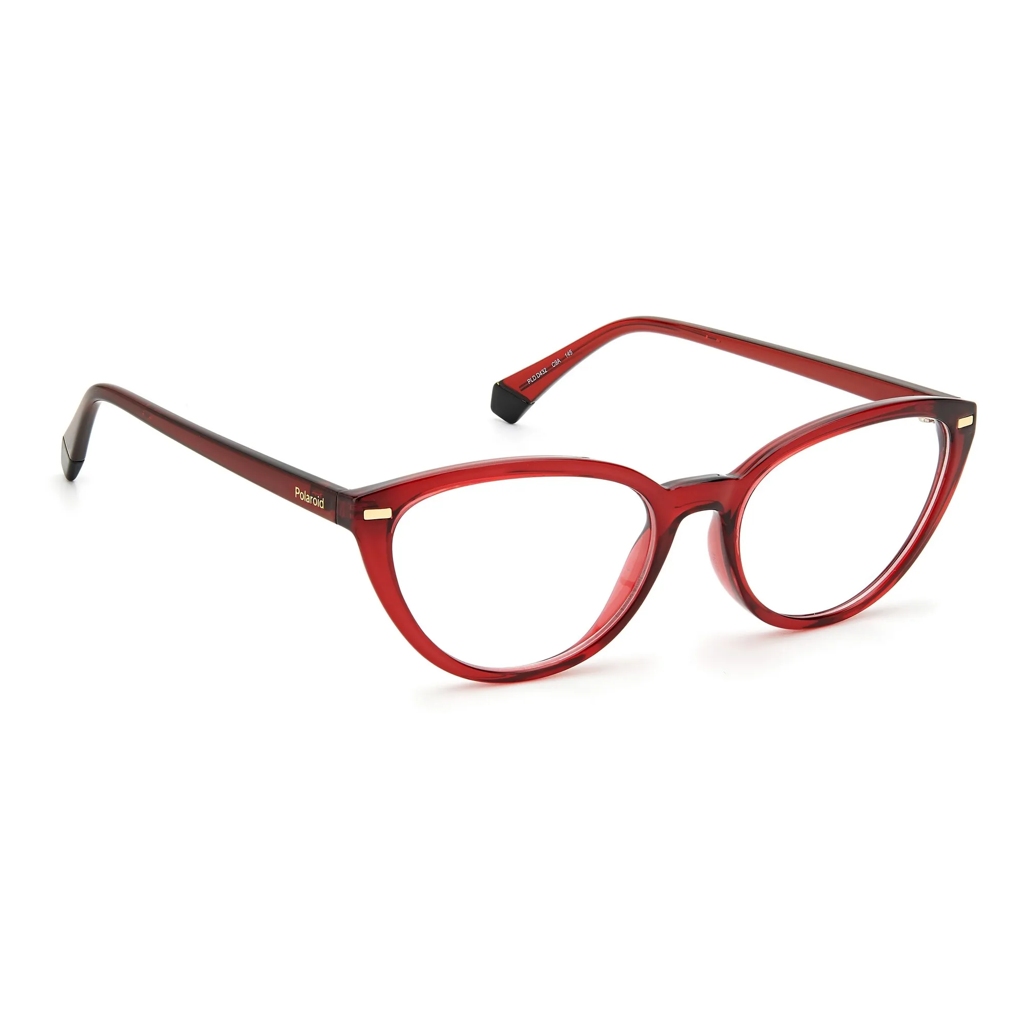   Polaroid PLD D432 - C9A  Rosso | Occhiale Da Vista Donna 
