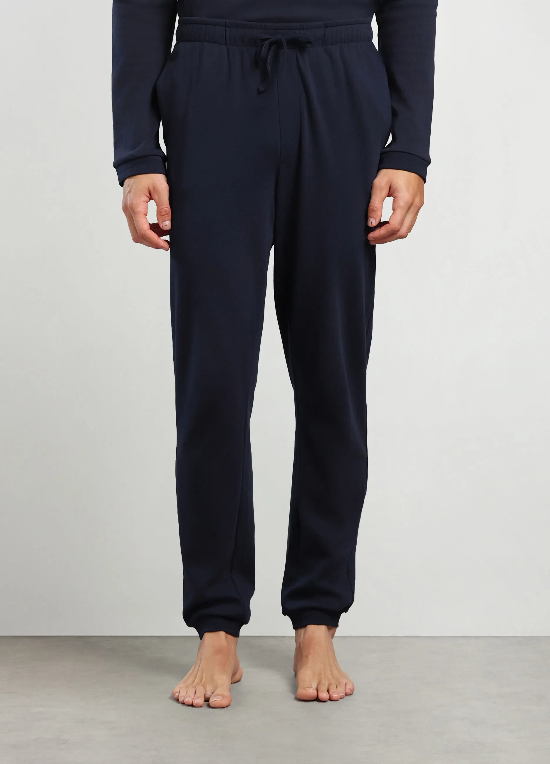 PRIVACY  Jogger in interlock di cotone uomo