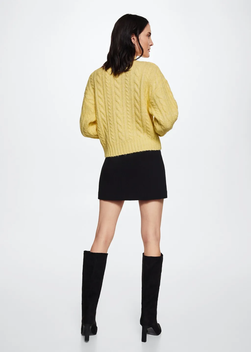 Pullover trecce collo perkins