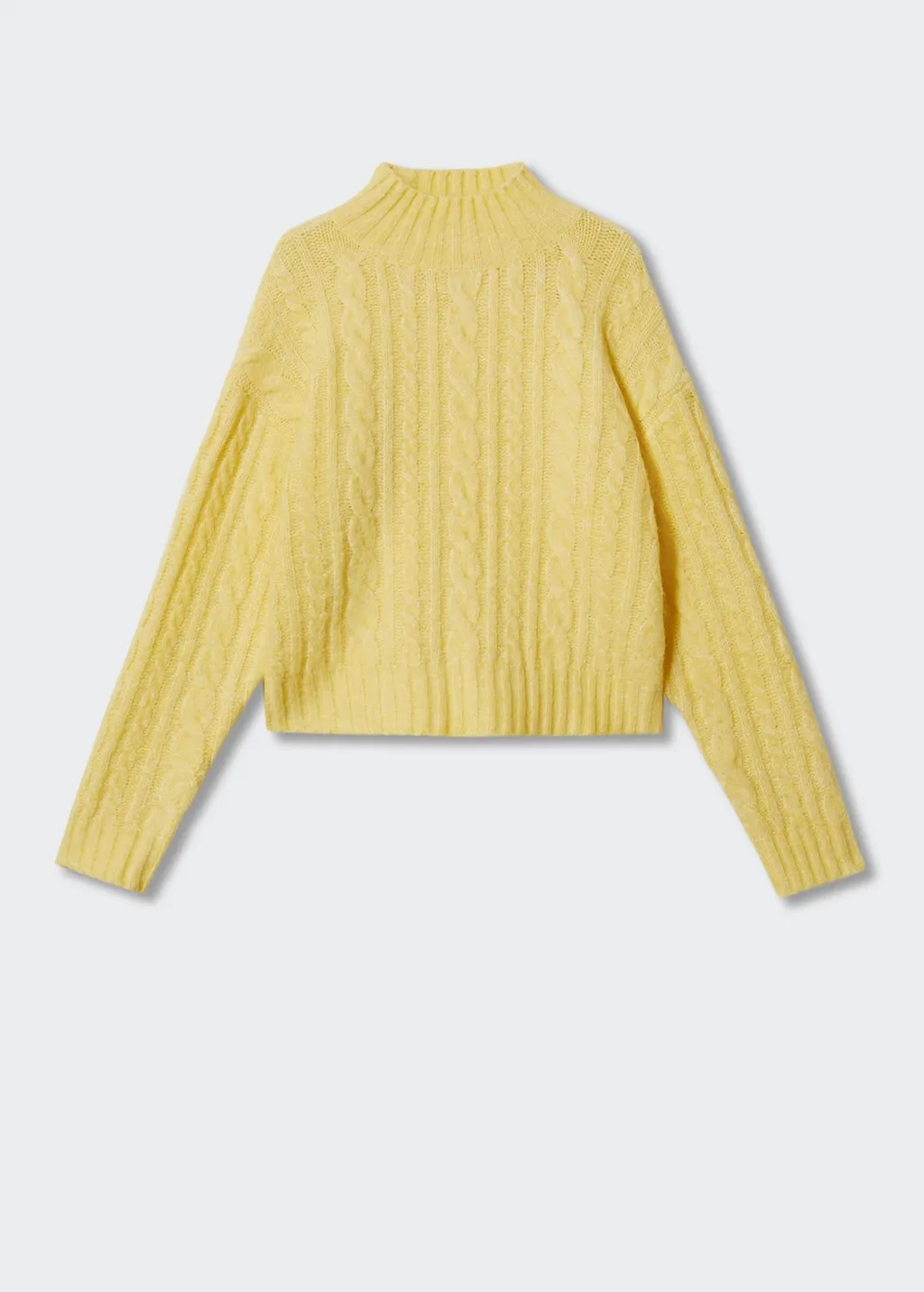 Pullover trecce collo perkins