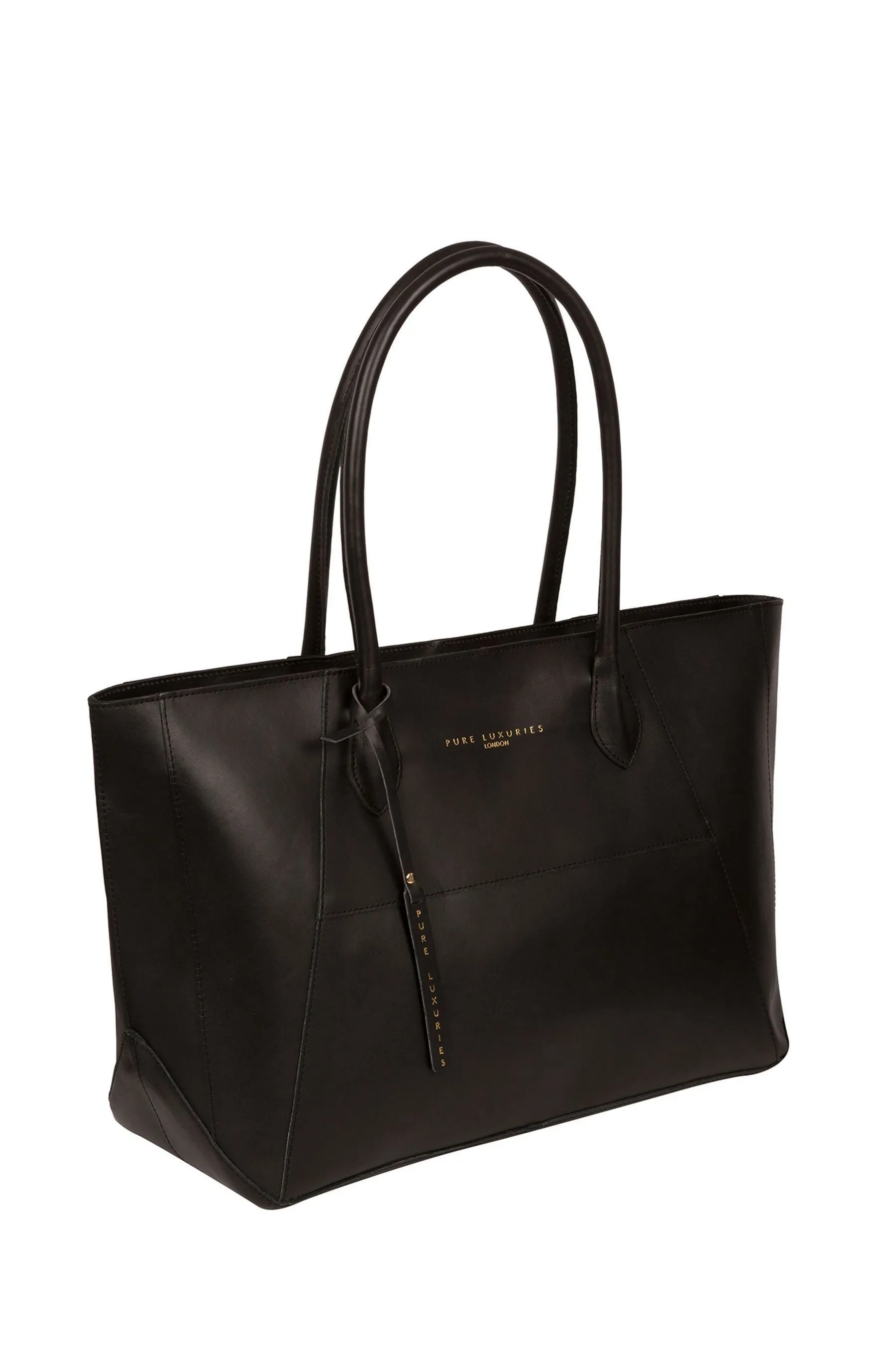 Pure Luxuries London - Storrington - Borsa tote in pelle con concia vegetale