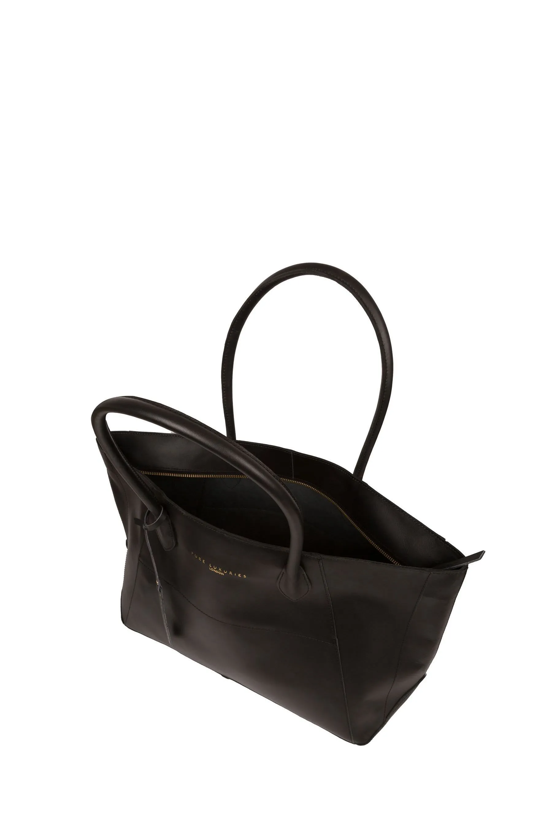 Pure Luxuries London - Storrington - Borsa tote in pelle con concia vegetale