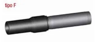 Raccordo Acciaio/PE Diam.63 Zincato Rivestito Fil Eurostandard 2060160063H