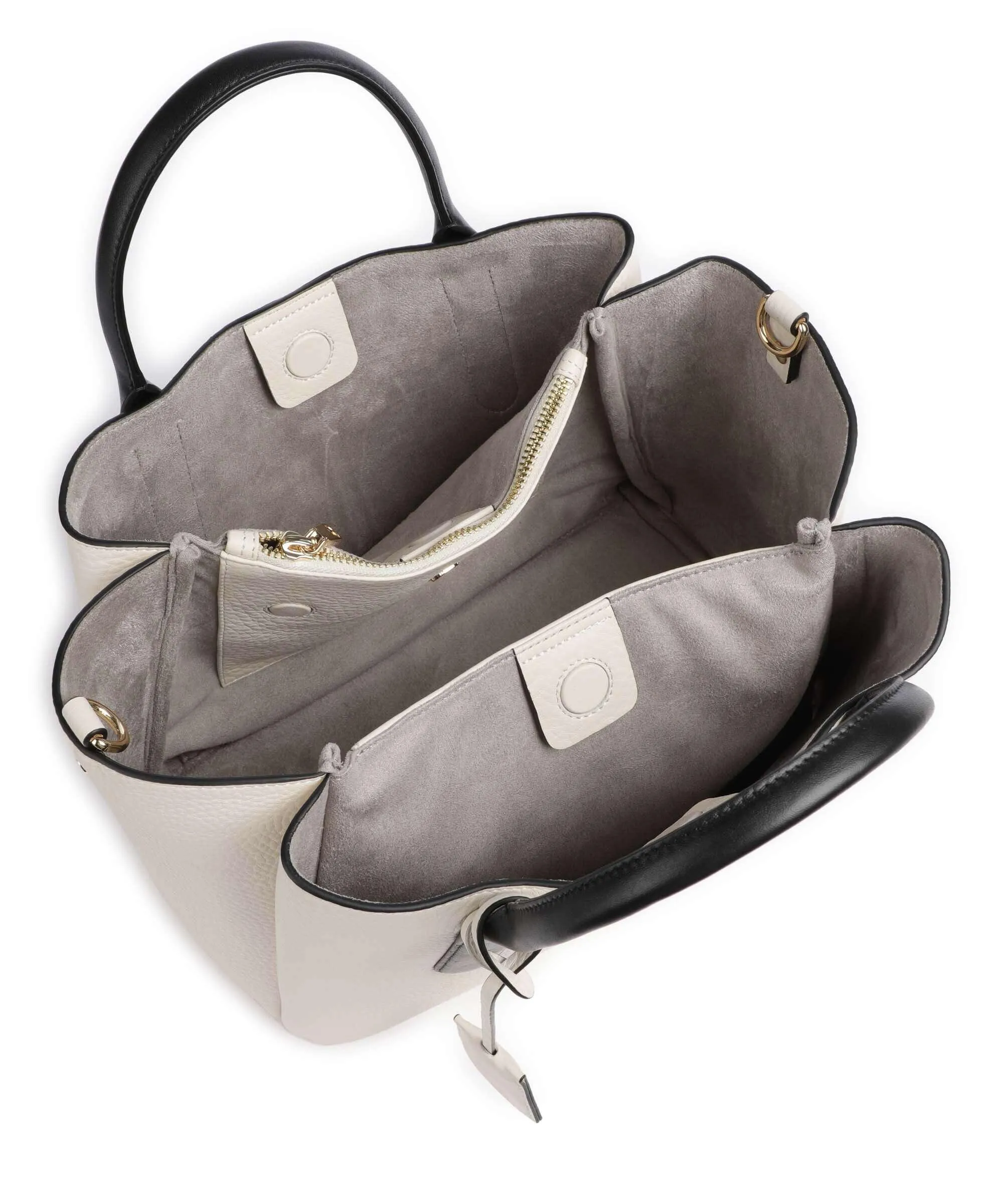  Radley London Hillgate Place Borsa a mano pelle granulata avorio  