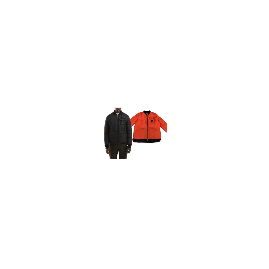 REFRIGIWEAR linea TRUE STORY giubbino uomo nero MARK JACKET G17900 RI0020