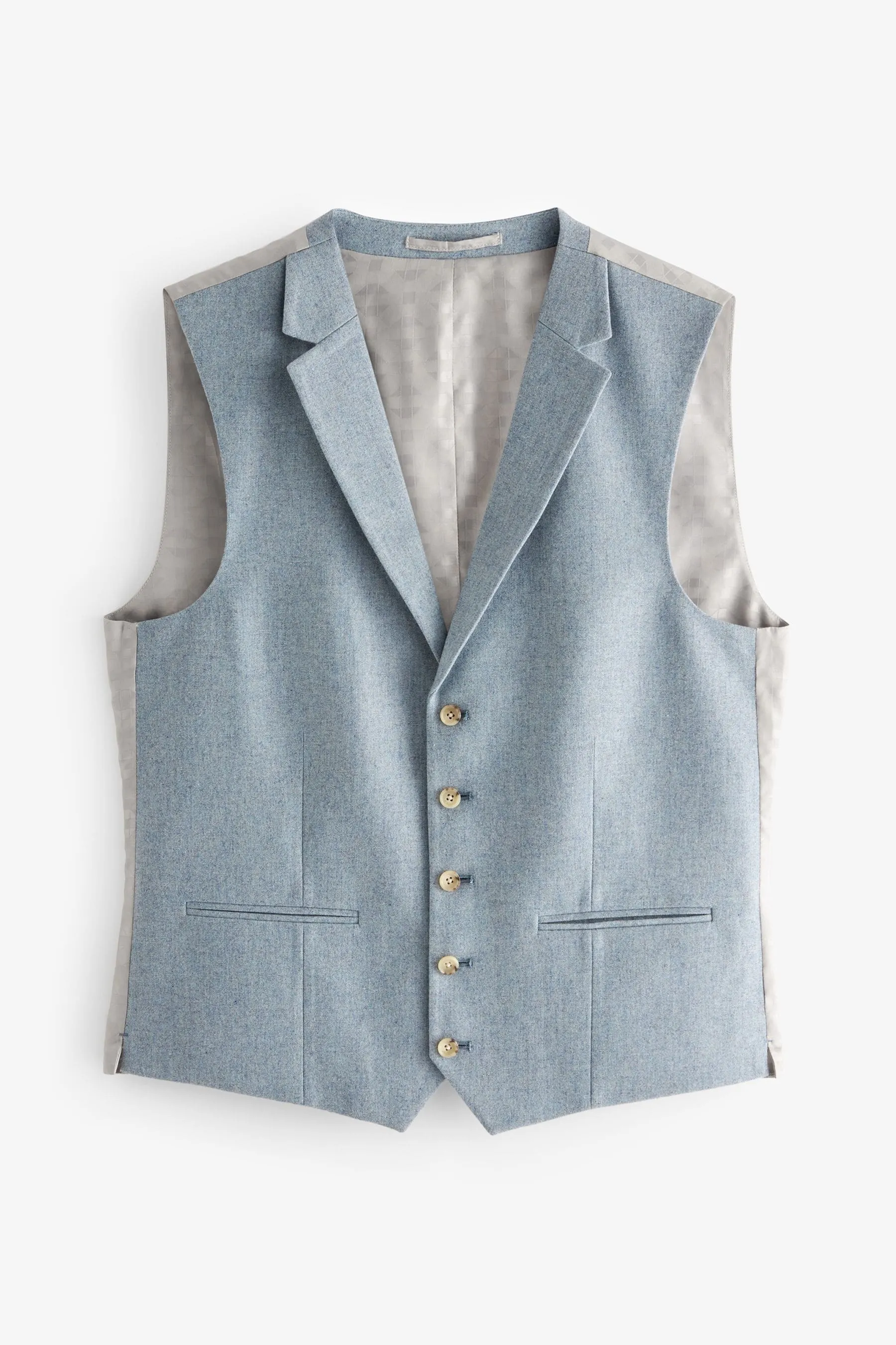 Regular - Completo in donegal vestibilità: Gilet