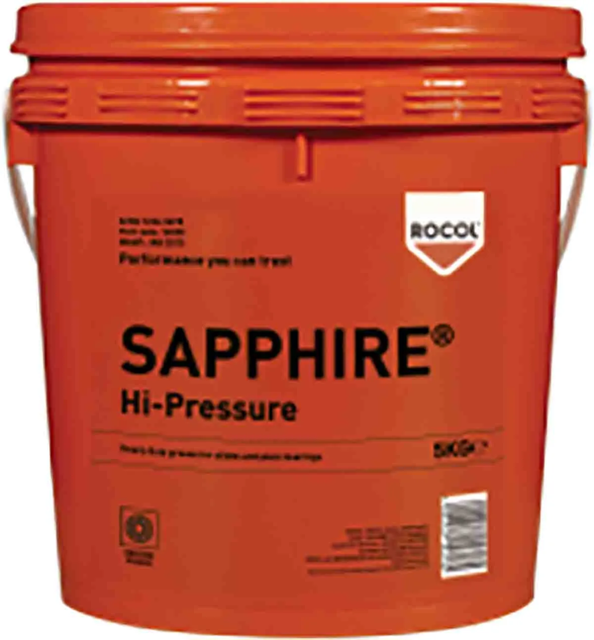 Rocol Sapphire® Hi-Pressure Grasso Argilla da 18 kg, col. nero/blu