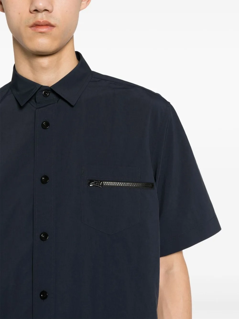 SACAI CAMICIA BOWLING